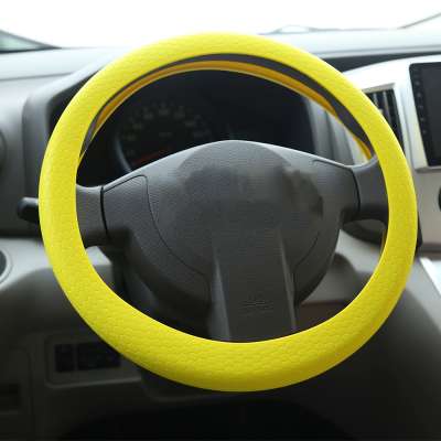 New fashion silicone car steering wheel cover supplier in shenzhen